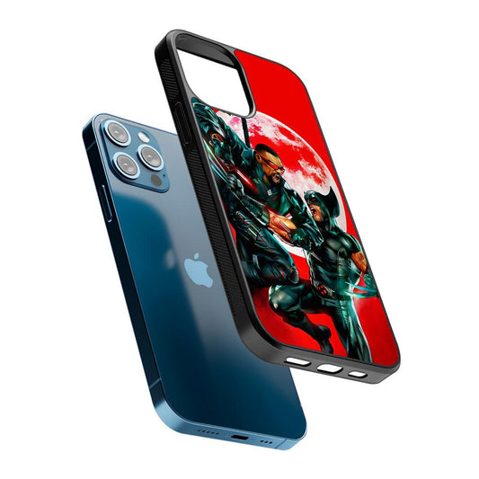 Blade Vampire VS Wolverine 2D Rubber Phone Case-Oxvistore