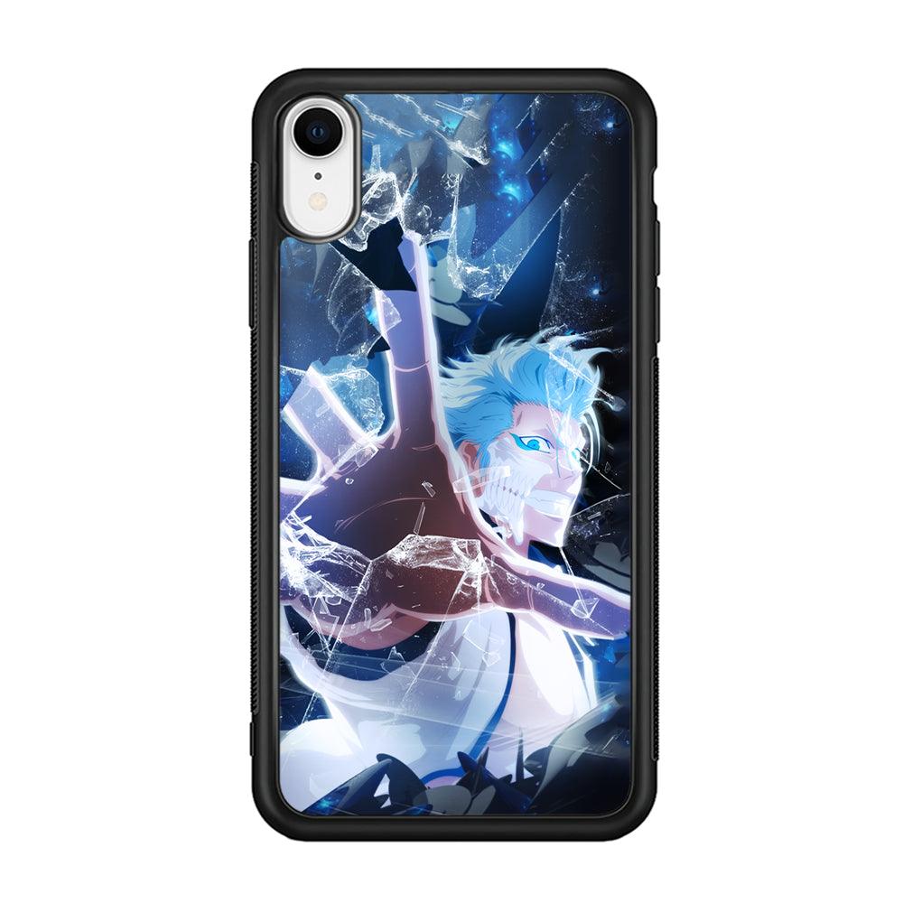 Bleach Hitsugaya Power of Touch iPhone XR Case-Rubber Black (2D Case)-Oxvistore