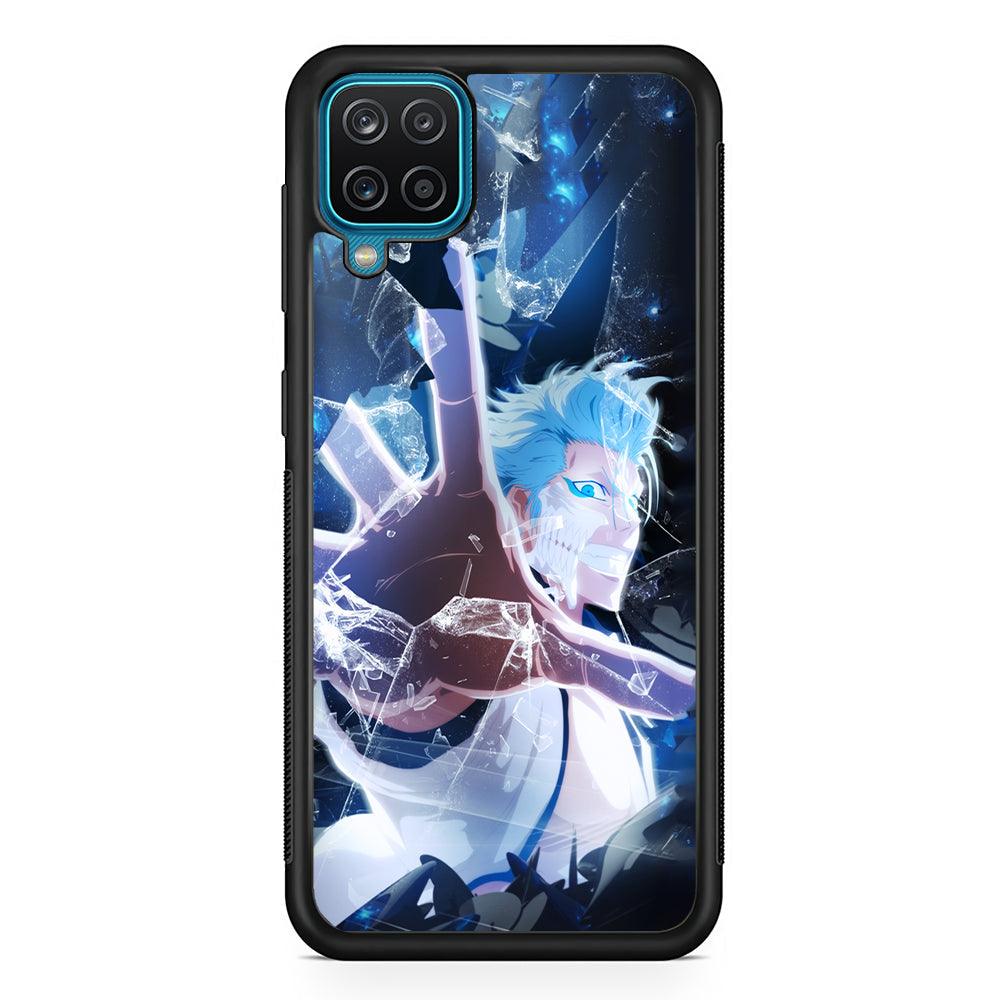 Bleach Hitsugaya Power of Touch Samsung Galaxy A12 Case-Rubber Black (2D Case)-Oxvistore