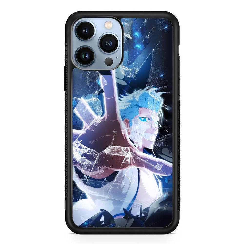 Bleach Hitsugaya Power of Touch iPhone 14 Pro Max Case-Rubber Black (2D Case)-Oxvistore