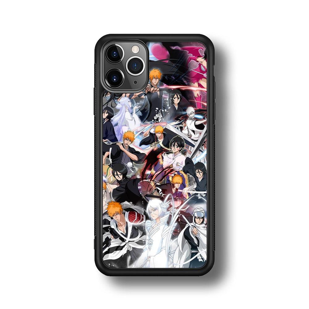 Bleach The Transformation of Power iPhone 11 Pro Max Case-Rubber Black (2D Case)-Oxvistore