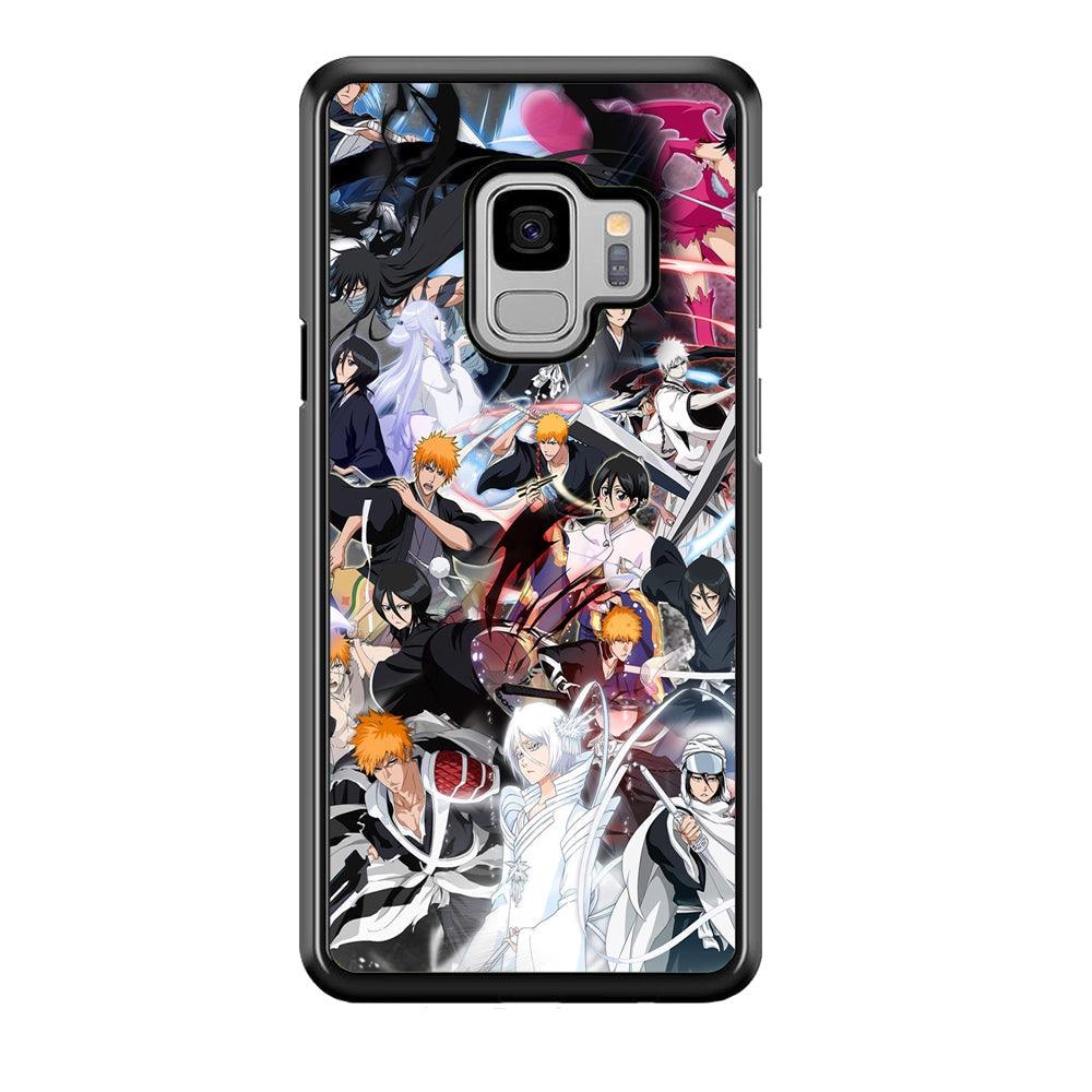 Bleach The Transformation of Power Samsung Galaxy S9 Case-Rubber Black (2D Case)-Oxvistore