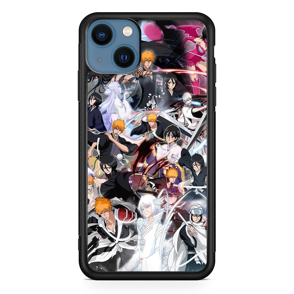 Bleach The Transformation of Power iPhone 15 Plus Case-Rubber Black (2D Case)-Oxvistore