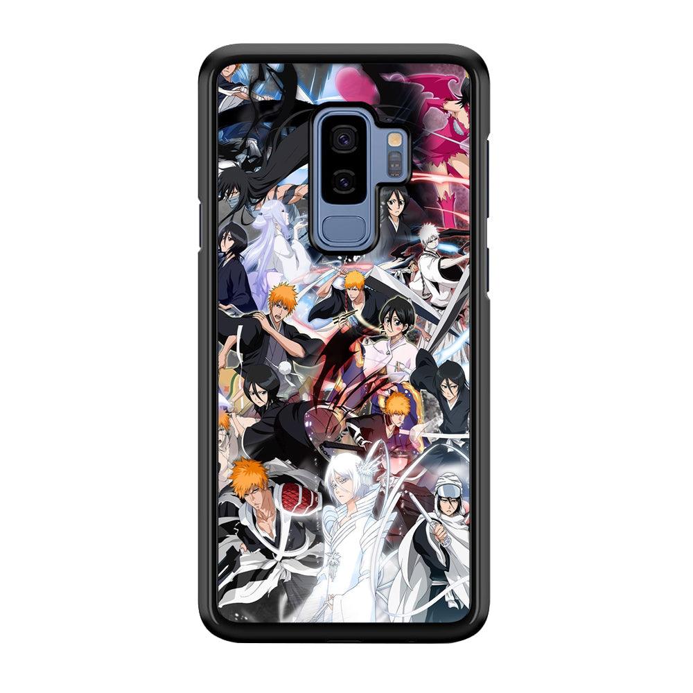 Bleach The Transformation of Power Samsung Galaxy S9 Plus Case-Rubber Black (2D Case)-Oxvistore