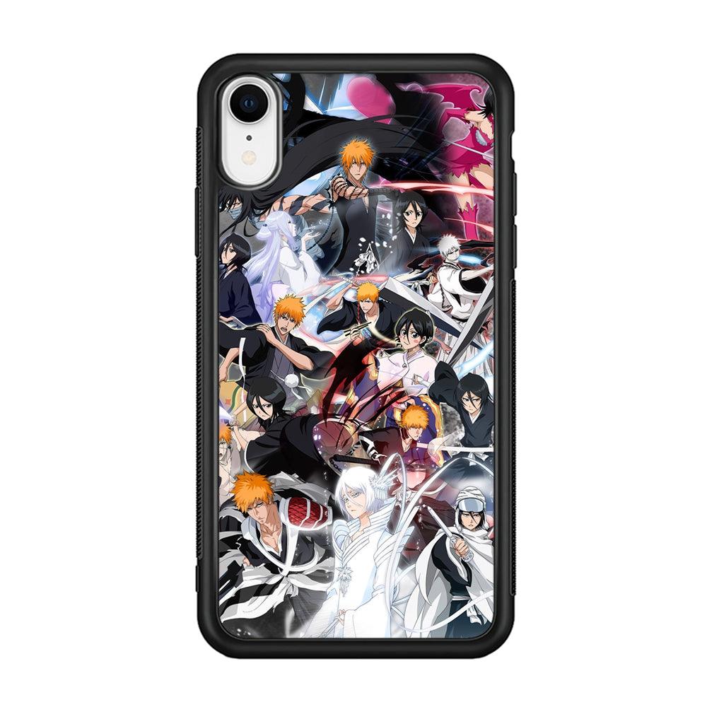 Bleach The Transformation of Power iPhone XR Case-Rubber Black (2D Case)-Oxvistore