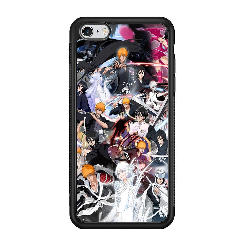Bleach The Transformation of Power iPhone 6 Plus | 6s Plus Case-Rubber Black (2D Case)-Oxvistore