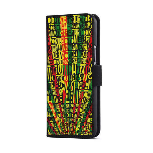 Bob Marley Redemption Song Flip Wallet Phone Case-Oxvistore