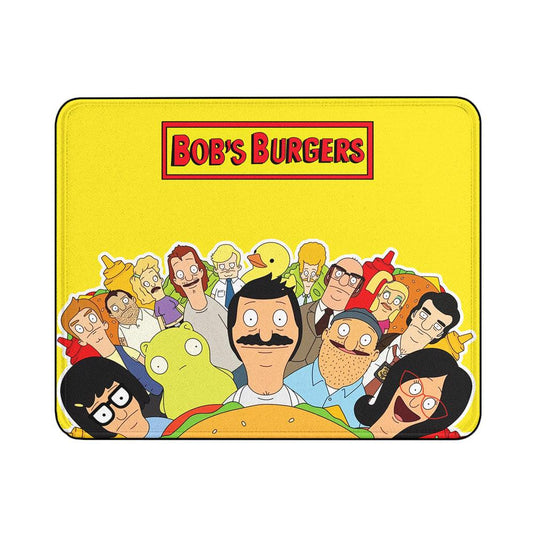 Bob's Burgers Cartoon Series Mouse Pads | Custom Mouse Pad with Non-Slip Rubber Base