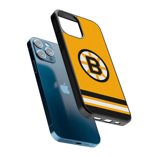 Boston Bruins Logo 2D Rubber Phone Case-Oxvistore