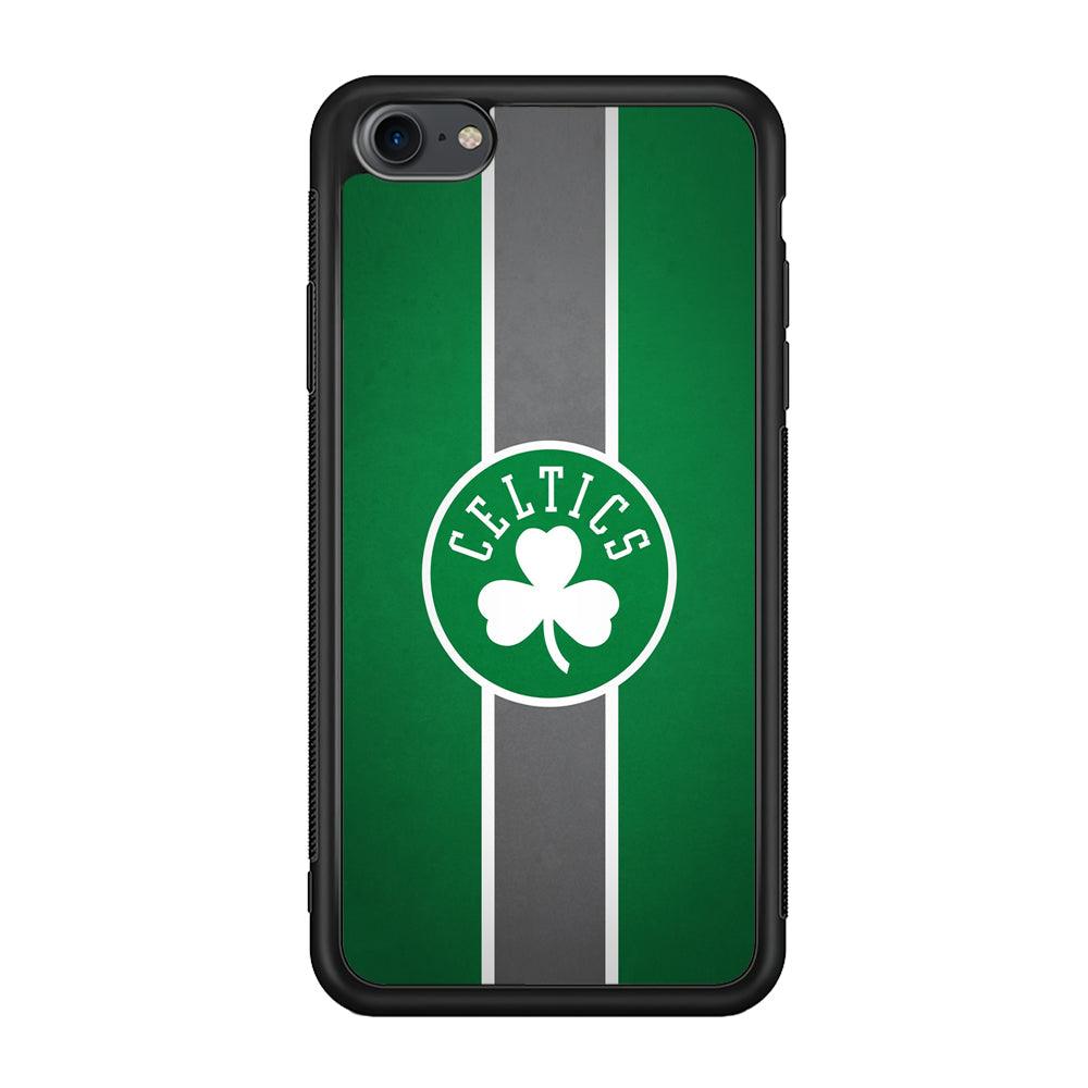 Boston Celtics Move On and Grow iPhone 7 Case-Rubber Black (2D Case)-Oxvistore