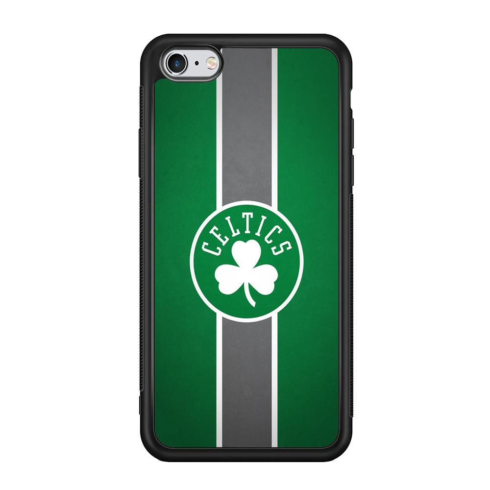Boston Celtics Move On and Grow iPhone 6 Plus | 6s Plus Case-Rubber Black (2D Case)-Oxvistore