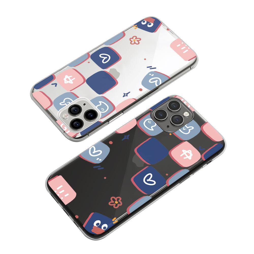 Box of Greetings and Feelings Clear Soft Case-Oxvistore