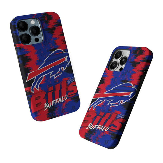 Buffalo Bills Abstract Color 2 in 1 Tough Phone Case-Oxvistore