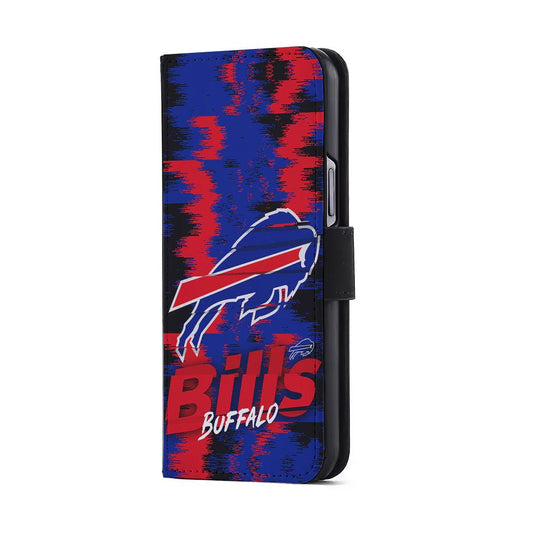 Buffalo Bills Abstract Color Flip Wallet Phone Case-Oxvistore