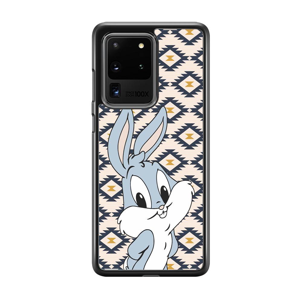 Bug Bunny Kid Plain Smile Samsung Galaxy S20 Ultra Case-3D Case-Oxvistore