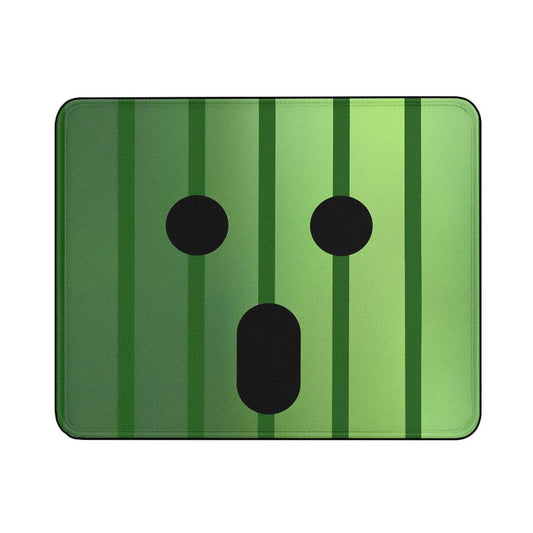 Cactuar Face Mouse Pads | Custom Mouse Pad with Non-Slip Rubber Base