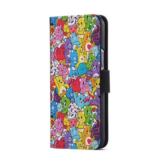 Care Bears Aesthetic Pattern Flip Wallet Phone Case-Oxvistore