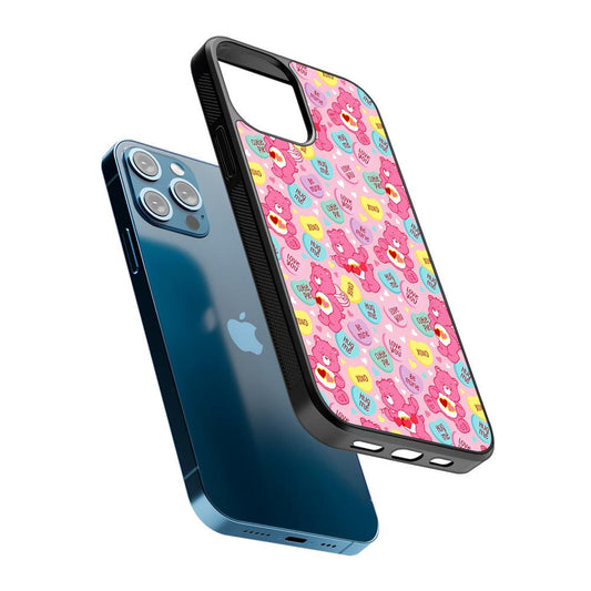 Care Bears Cartoon Aesthetic 2D Rubber Phone Case-Oxvistore