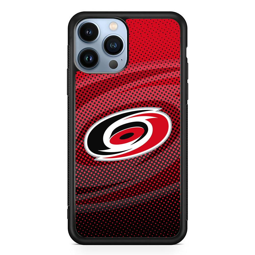 Carolina Hurricanes Logo 2D Rubber Phone Case-Black-Oxvistore
