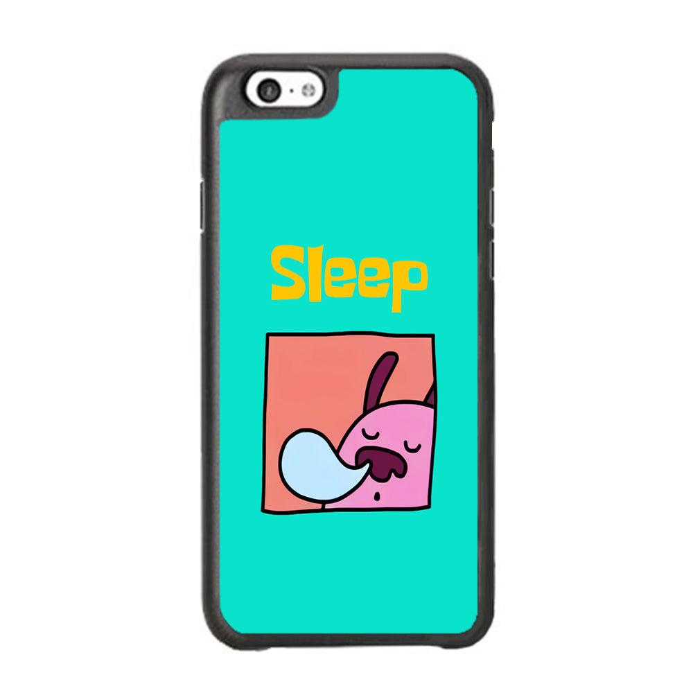 Cartoon Frame 'Sleep' iPhone 6 Plus | 6s Plus Case-Rubber Black (2D Case)-Oxvistore