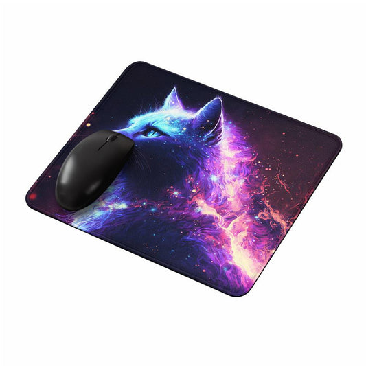 Cat Beautiful Digital Art Mouse Pads-Oxvistore