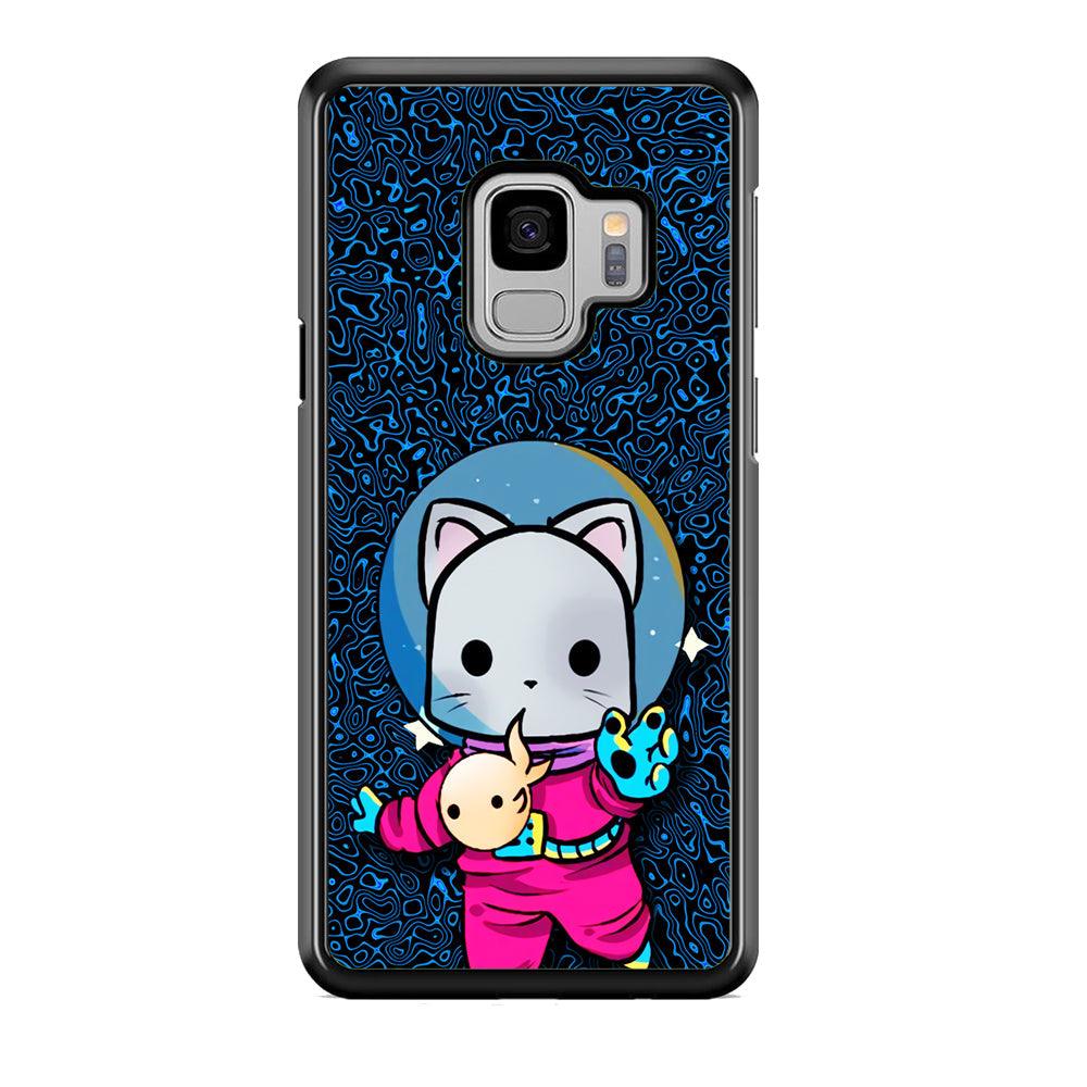 Cat Suit for Space Samsung Galaxy S9 Case-3D Case-Oxvistore