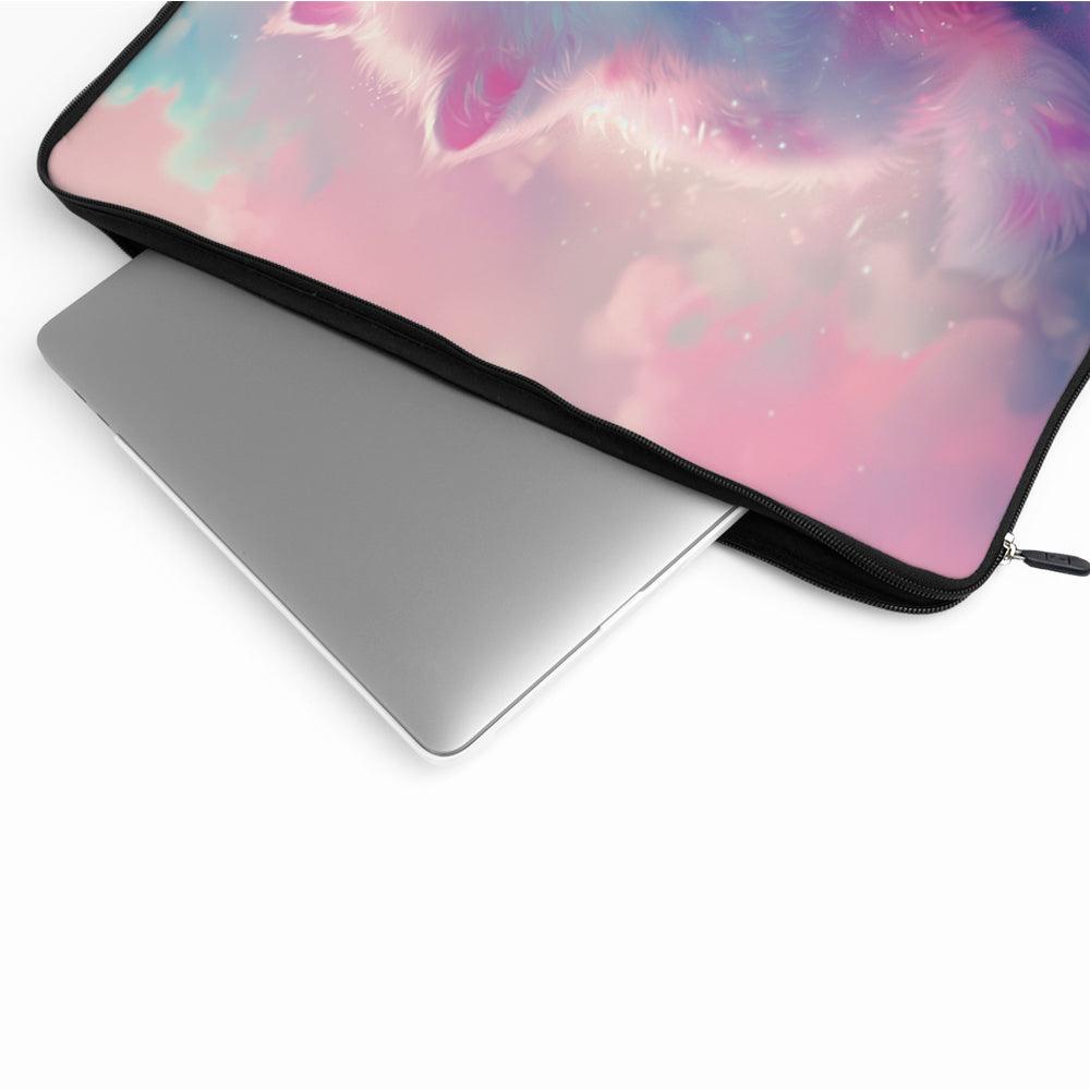 Cat in Dreamy Clouds Laptop Sleeve Protective Cover-Oxvistore