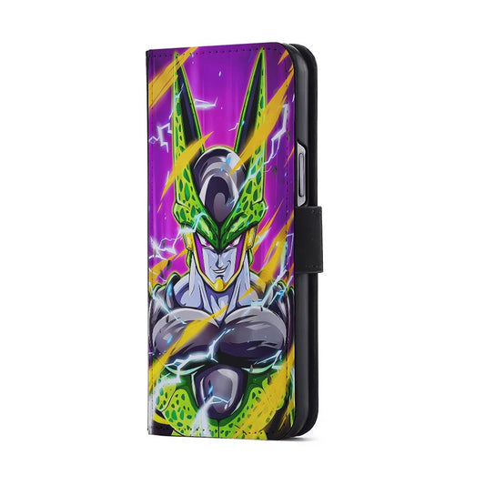 Cell Dragon Ball Z Flip Wallet Phone Case-Oxvistore