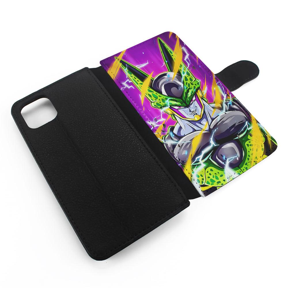 Cell Dragon Ball Z Flip Wallet Phone Case-Oxvistore