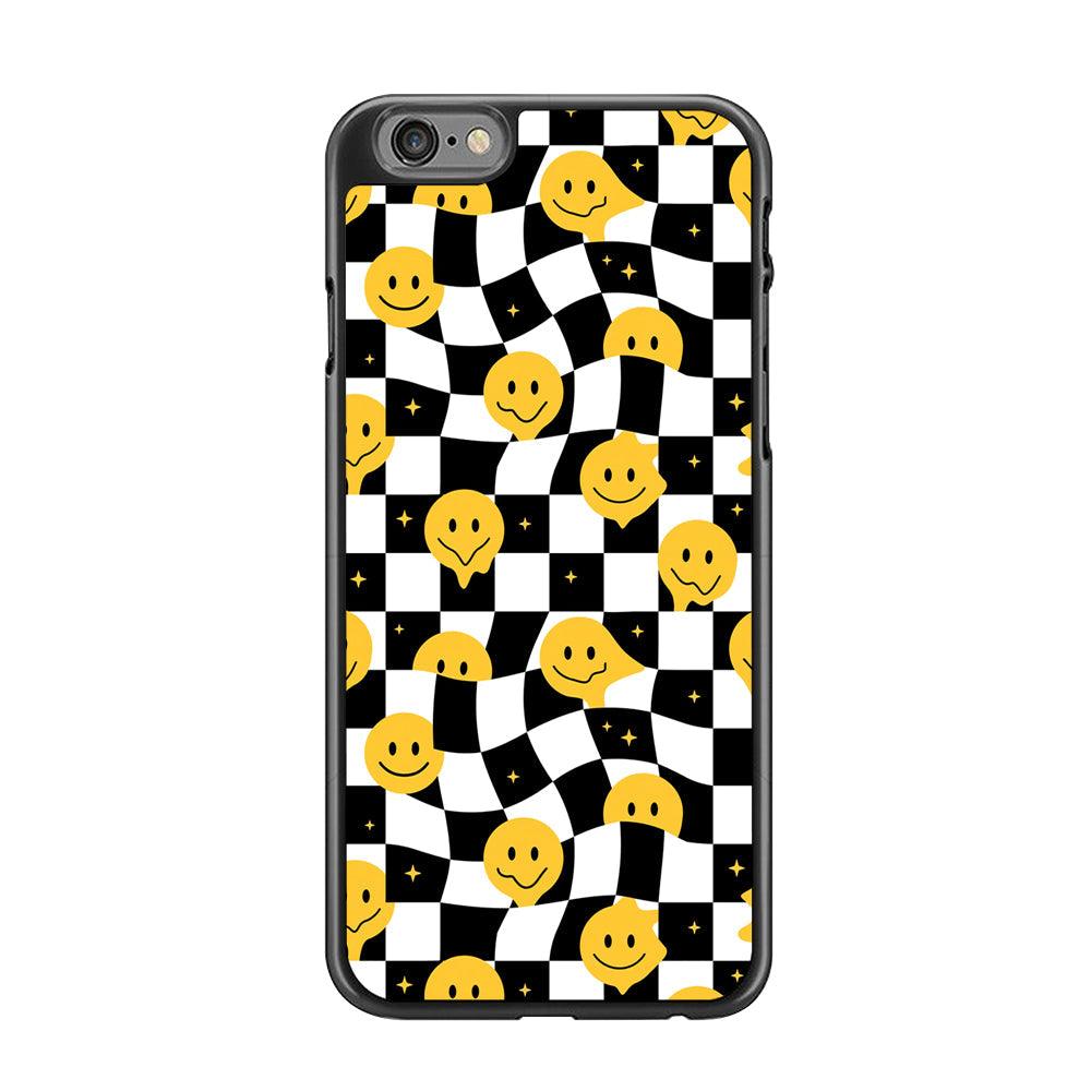 Checkmate with Smiley Pawn iPhone 6 Plus | 6s Plus Case-Rubber Black (2D Case)-Oxvistore