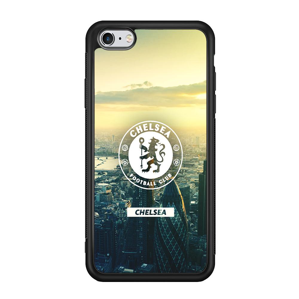 Chelsea Landscape of London iPhone 6 Plus | 6s Plus Case-Rubber Black (2D Case)-Oxvistore