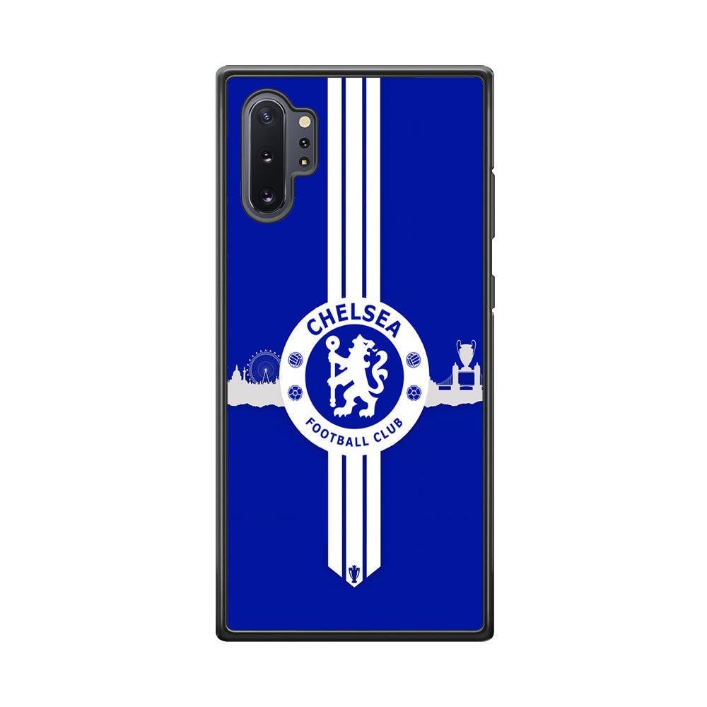 Chelsea Pride for The Town Samsung Galaxy Note 10 Plus Case-Rubber Black (2D Case)-Oxvistore