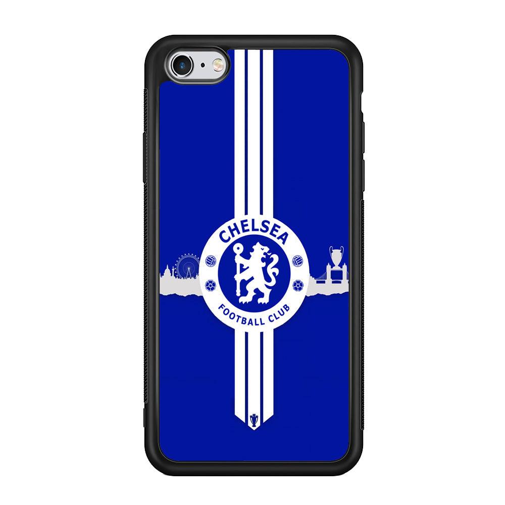 Chelsea Pride for The Town iPhone 6 Plus | 6s Plus Case-Rubber Black (2D Case)-Oxvistore