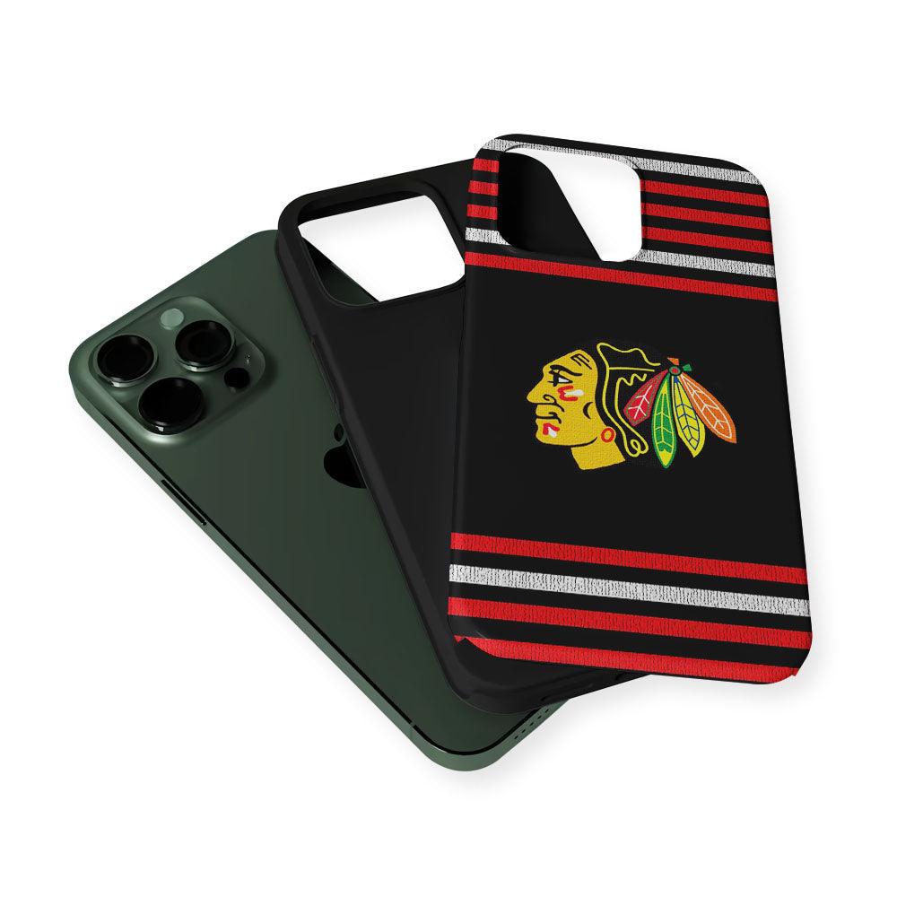 Chicago Blackhawks Logo 2 in 1 Tough Phone Case-Oxvistore