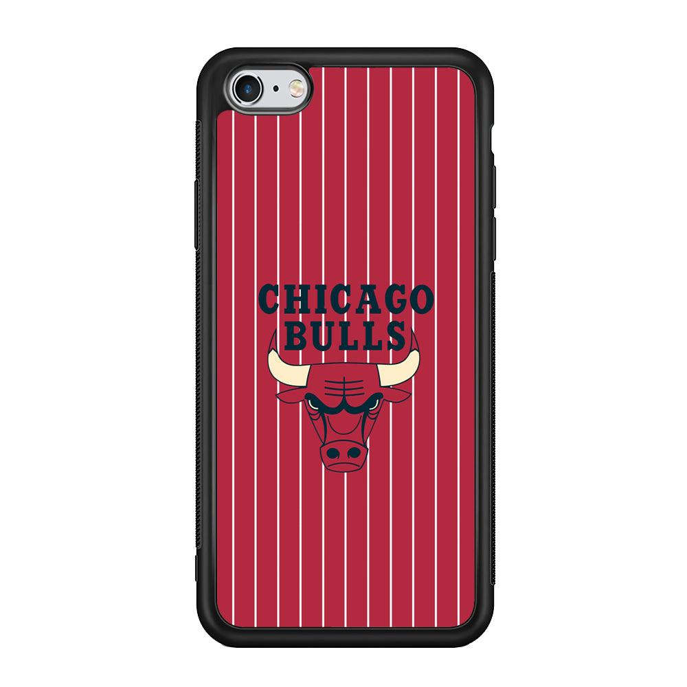 Chicago Bulls Extension of Passion iPhone 6 Plus | 6s Plus Case-Rubber Black (2D Case)-Oxvistore