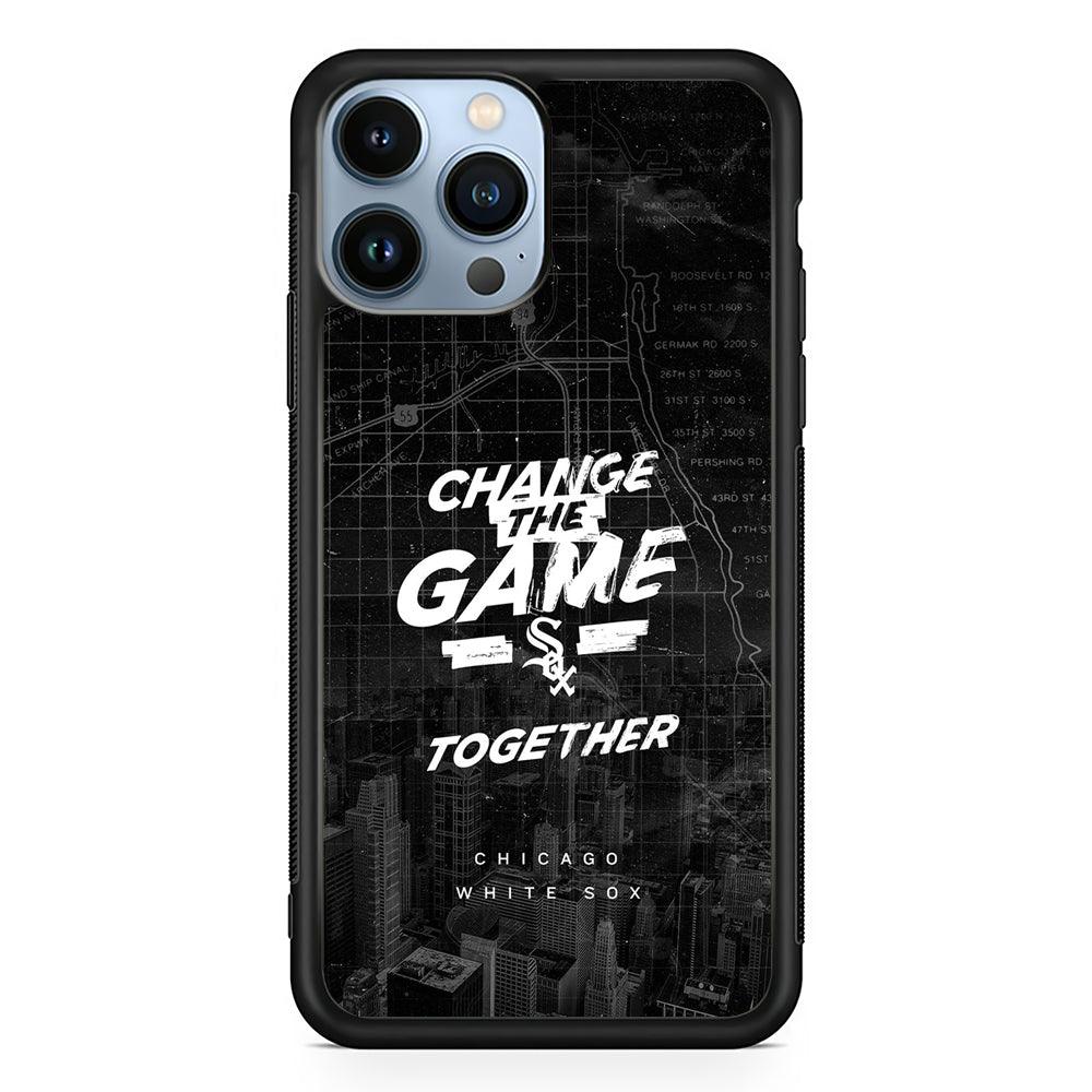 Chicago White Sox Game 2D Rubber Phone Case-Black-Oxvistore