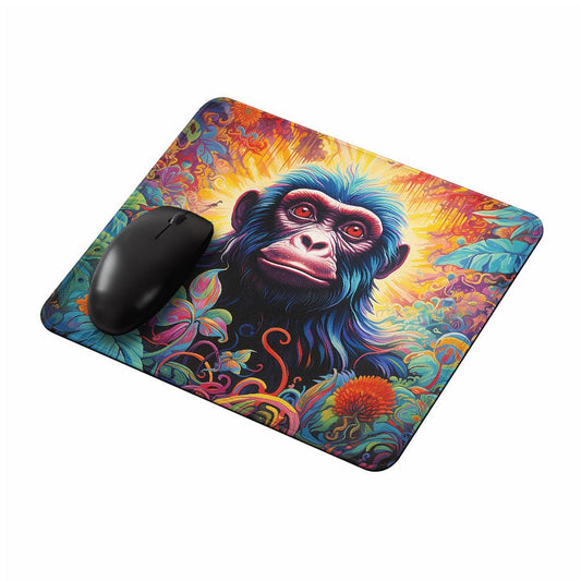 Chimpanzee Colorful Art Mouse Pads-Oxvistore