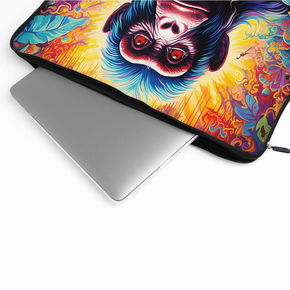 Chimpanzee Colorful Art Laptop Sleeve Protective Cover-Oxvistore