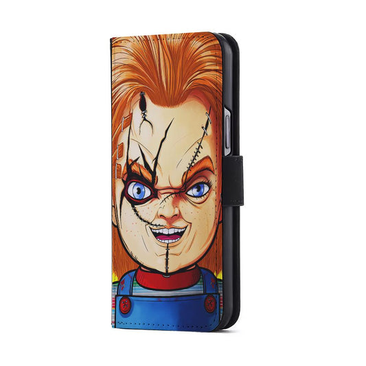 Chucky Child’S Doll Flip Wallet Phone Case-Oxvistore