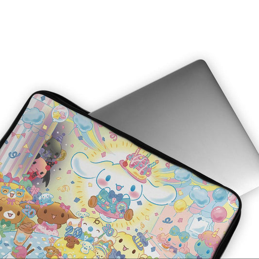 Cinnamoroll Anniversary Party Laptop Sleeve Protective Cover-Oxvistore