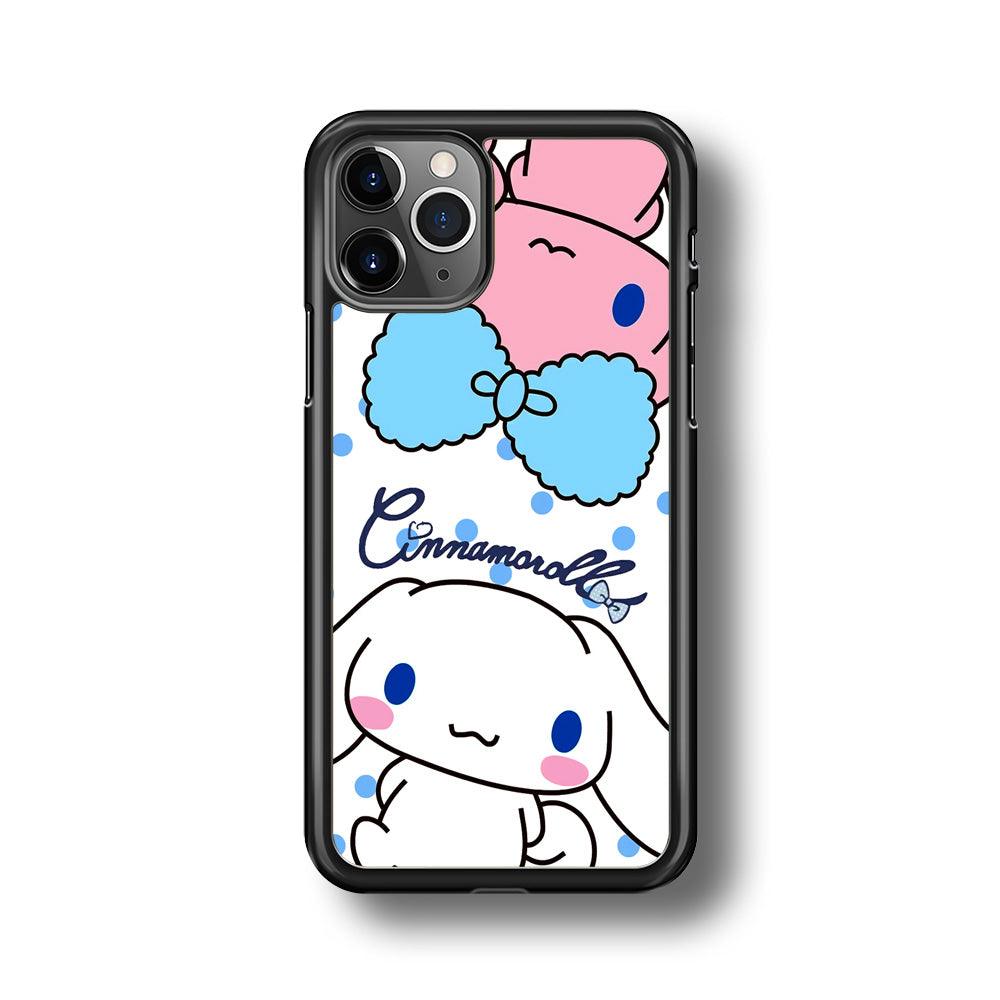 Cinnamoroll Best Comrade iPhone 11 Pro Case-Rubber White (2D Case)-Oxvistore