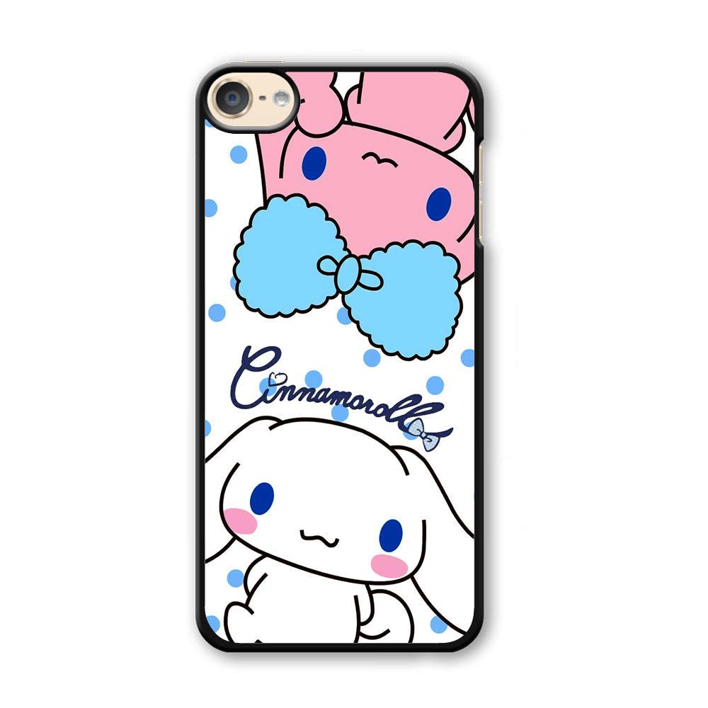 Cinnamoroll Best Comrade iPod Touch 6 Case-Plastic White (2D Case)-Oxvistore