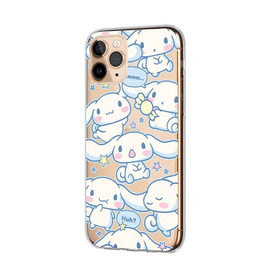 Cinnamoroll Cute Face Still Exists Clear Soft Case-Oxvistore