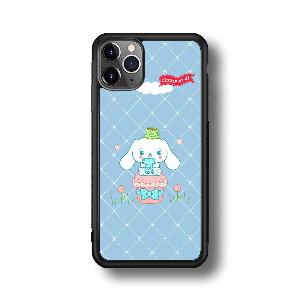 Cinnamoroll Flag in The Sky iPhone 11 Pro Case-Rubber Black (2D Case)-Oxvistore