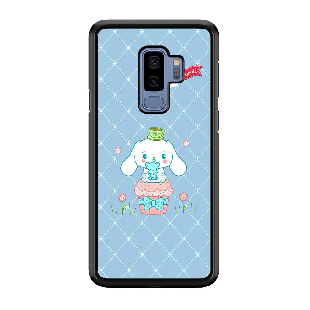 Cinnamoroll Flag in The Sky Samsung Galaxy S9 Plus Case-Rubber Black (2D Case)-Oxvistore