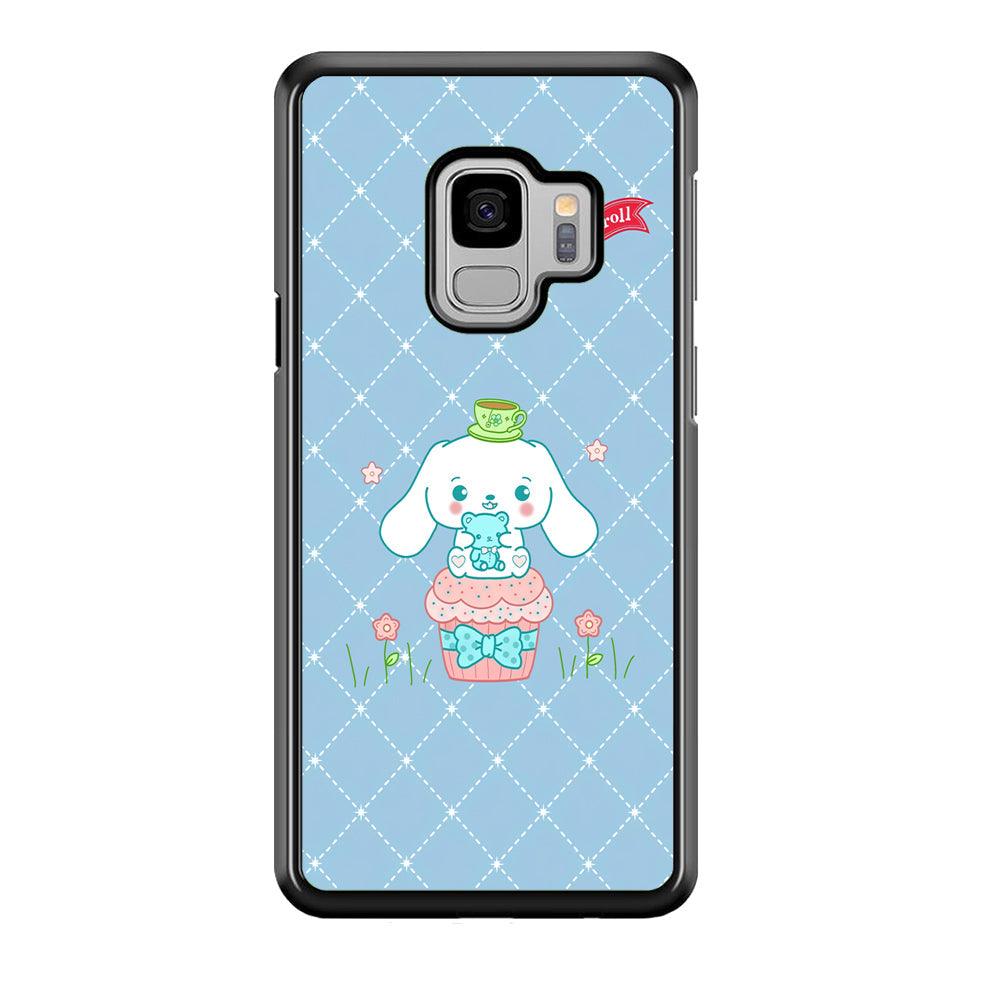 Cinnamoroll Flag in The Sky Samsung Galaxy S9 Case-Rubber Black (2D Case)-Oxvistore