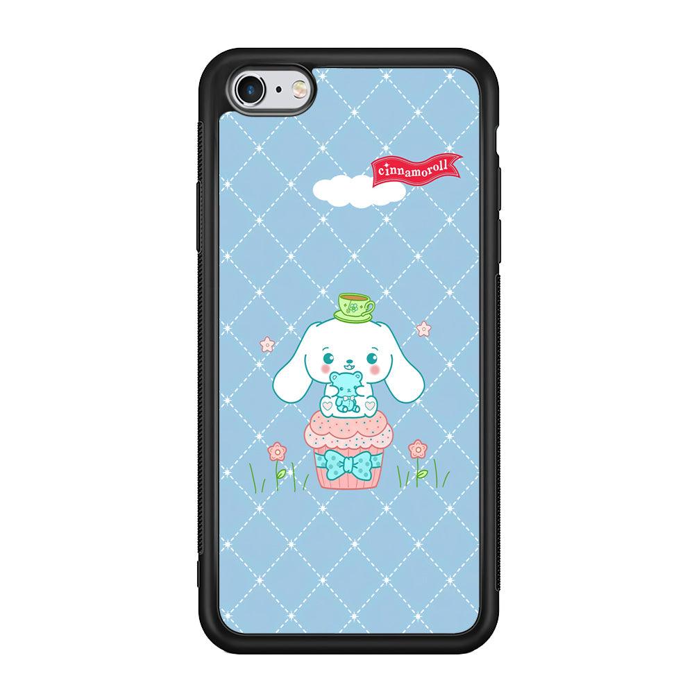 Cinnamoroll Flag in The Sky iPhone 6 Plus | 6s Plus Case-Rubber Black (2D Case)-Oxvistore