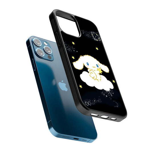 Cinnamoroll Night Star 2D Rubber Phone Case-Oxvistore