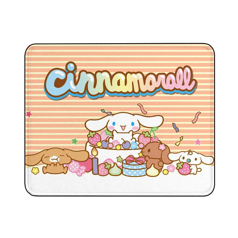 Cinnamoroll and Friends Candy Time Mouse Pads | Custom Mouse Pad with Non-Slip Rubber Base