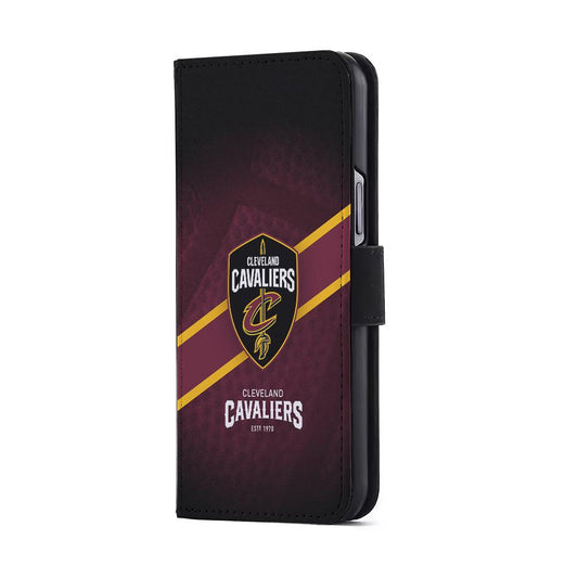 Cleveland Cavaliers Logo Flip Wallet Phone Case-Oxvistore